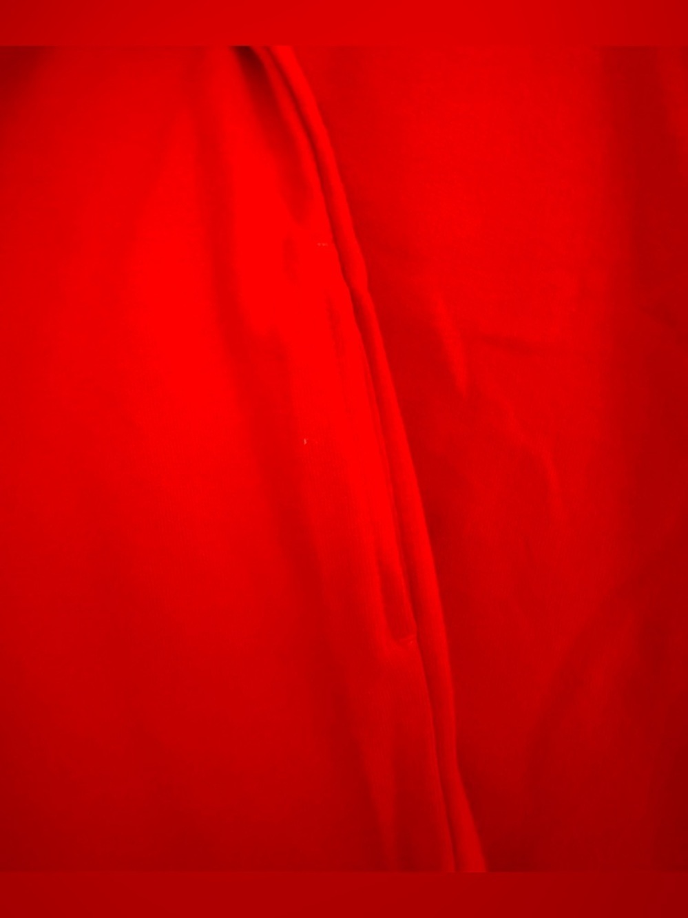 Cat & Jack Bright Red Heart Ruffle Tunic - Picture 5 of 5